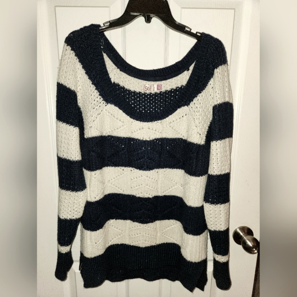 So sweater size large